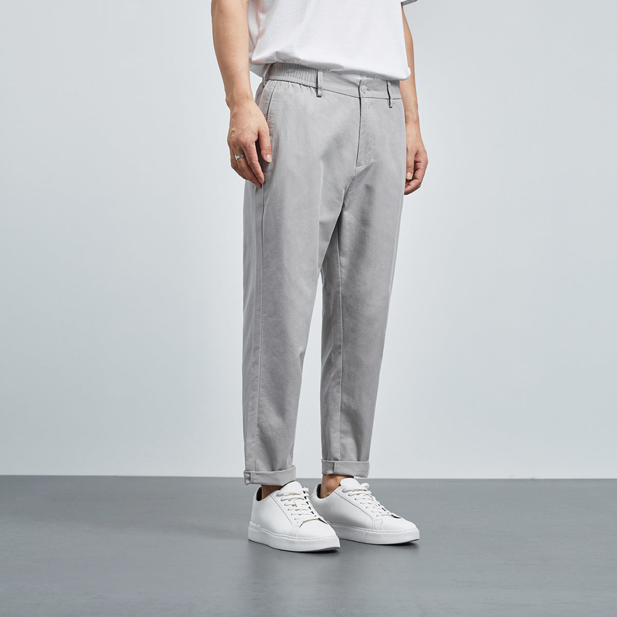 Men's Pants Summer Mid-waist Men's Casual Pants