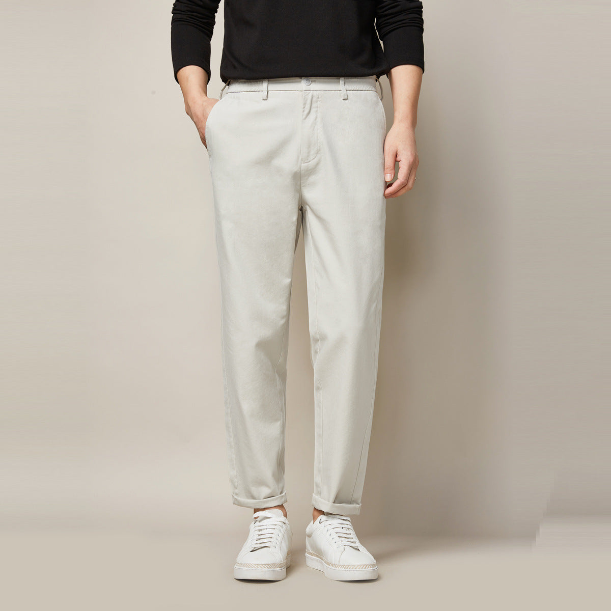 Men's Pants Summer Mid-waist Men's Casual Pants