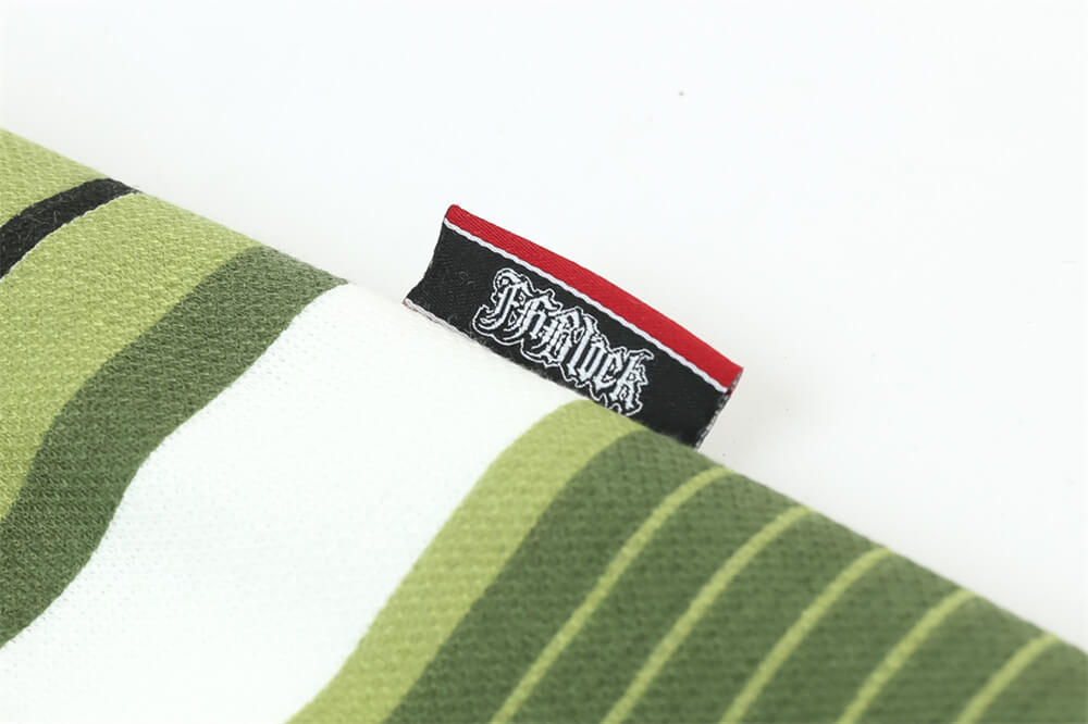 Striped Lapel Short-sleeved T-shirt For Men