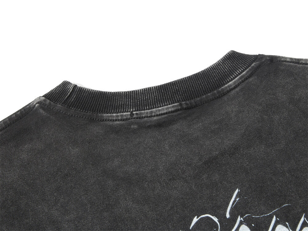 Pattern Printed T-shirt Top For Men