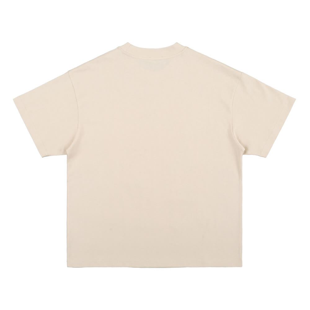 Printed Washed Distressed T-shirt For Men