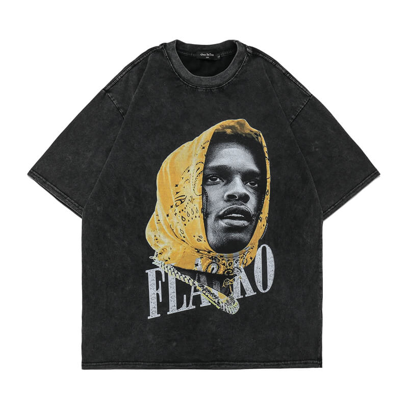 Fashion Printed Short-sleeved T-shirt For Men