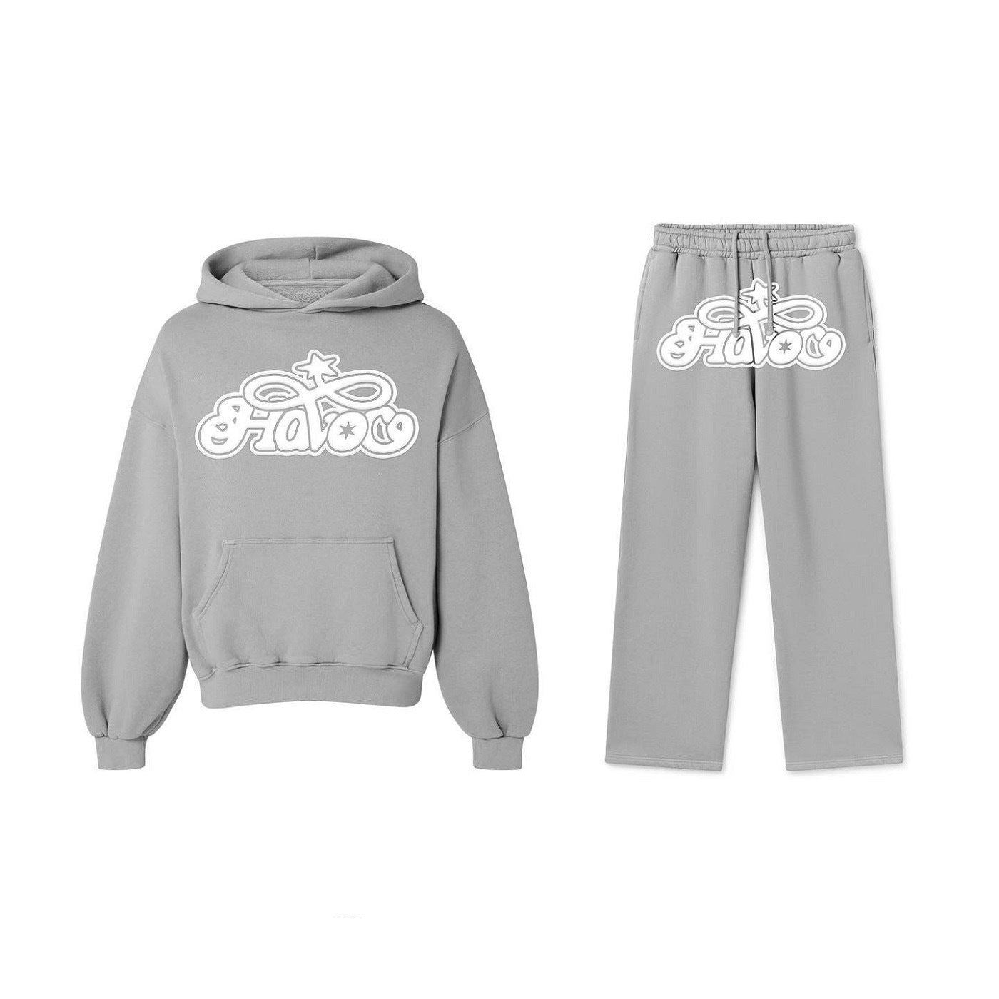 Handsome Man Solid Color Letter Print Hoodie