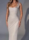Sexy Party Light Luxury Diamond Shiny Dress