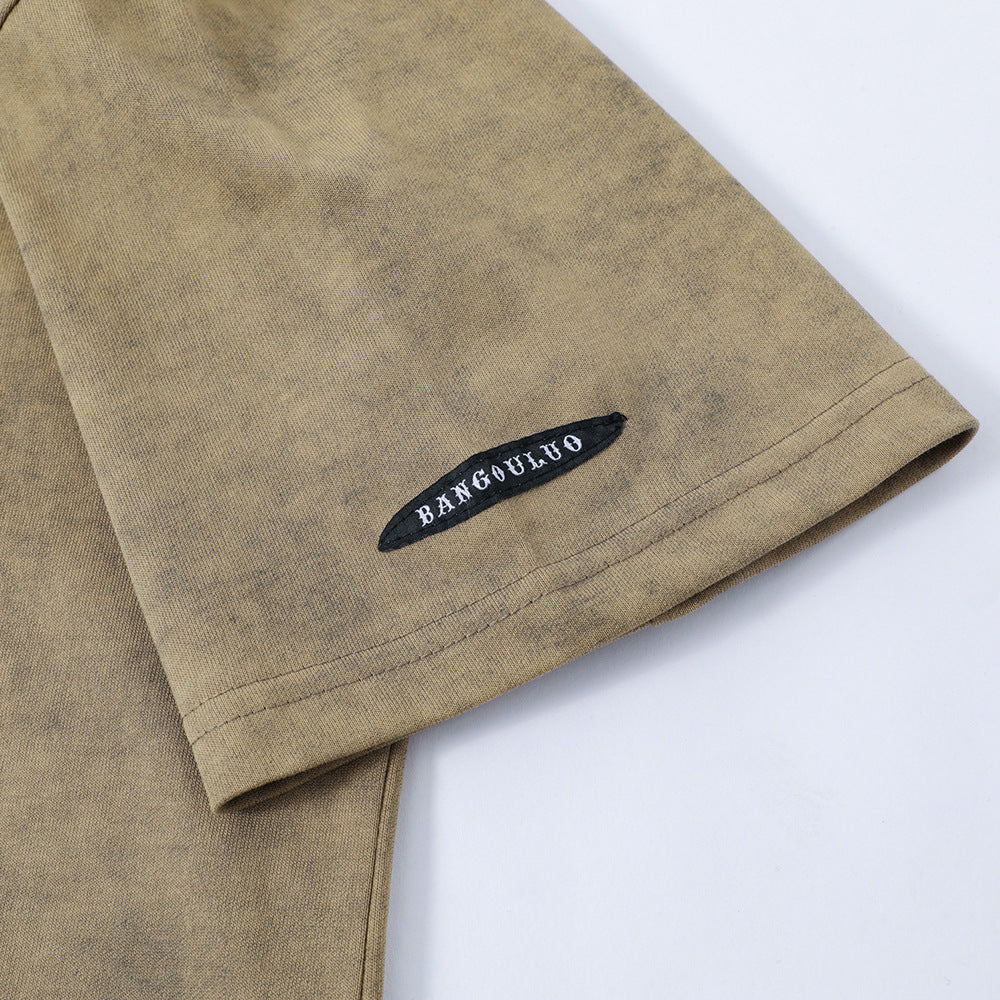 High Street Letter Print Short-sleeve