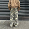 Men's Fashionable Camouflage Jeans For Spring And Autumn