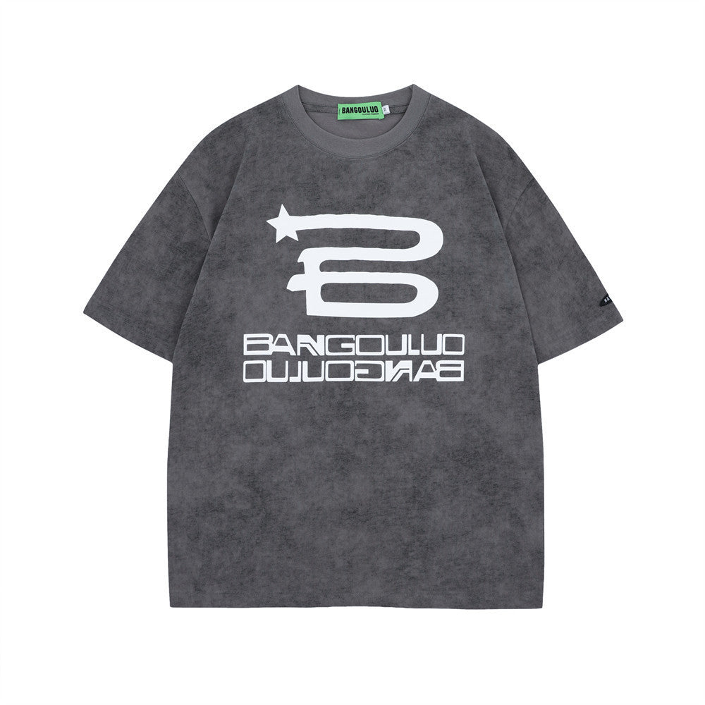 High Street Letter Print Short-sleeve