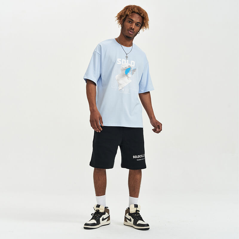 New American Street T-shirt For Men And Women