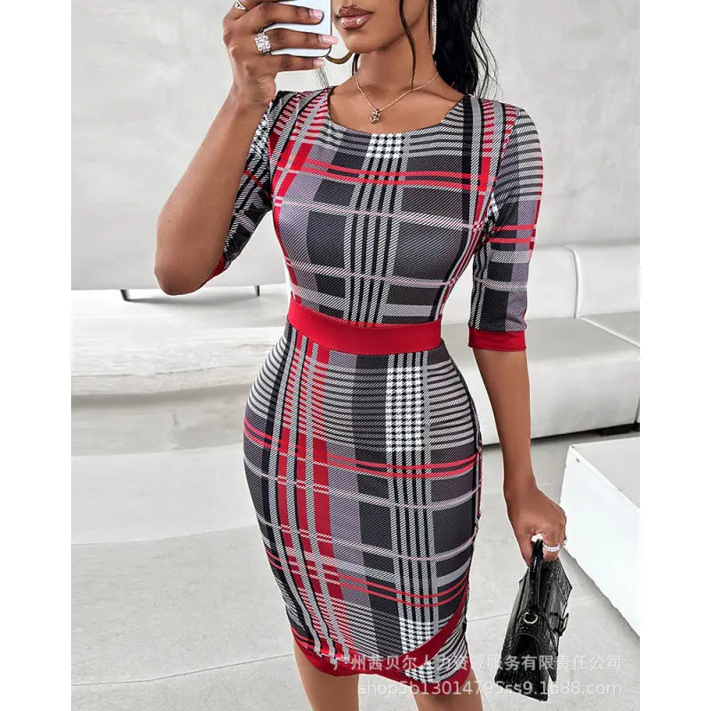 Chic Cardigan & Bodycon Dress Duo